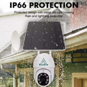 Tuya 4G Sim Card Solar Powered Camera