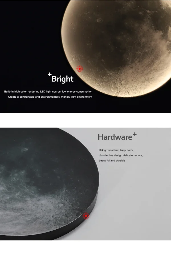 LED Moon Wall Lamp - Image 10