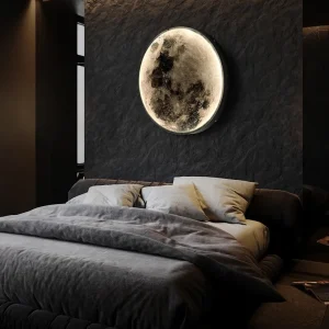LED Moon Wall Lamp