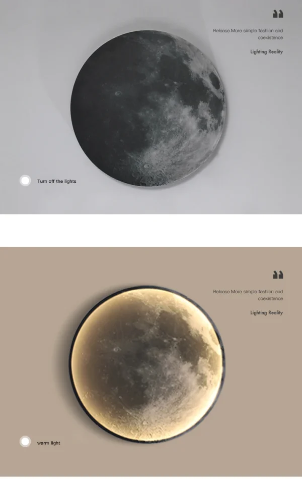 LED Moon Wall Lamp - Image 13