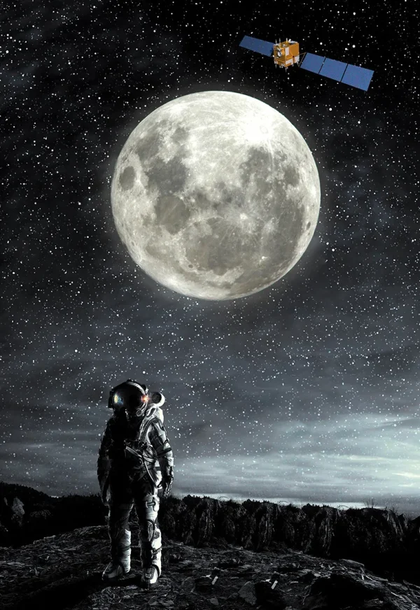 LED Moon Wall Lamp - Image 7